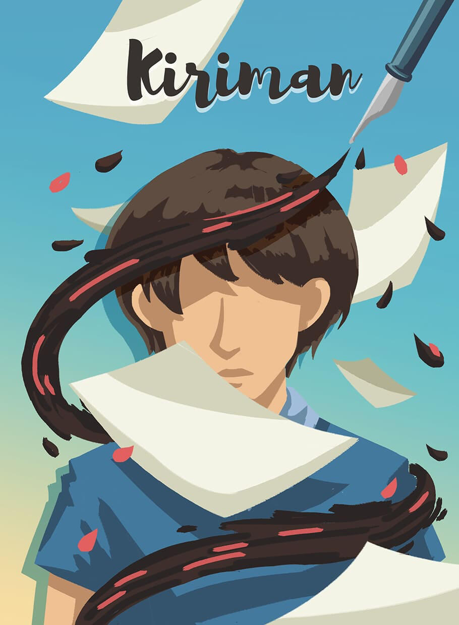 “Kiriman” | Book Cover for Puspamala Pustaka